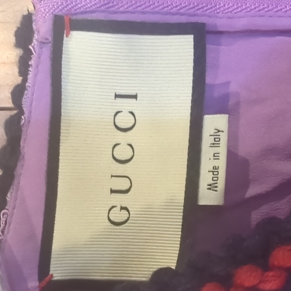 Gucci Purple Lace Shift Dress - Picture 5 of 8